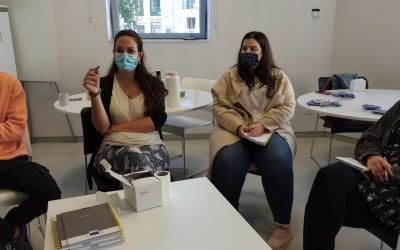 Primera formación interna con nuestro voluntariado europeo