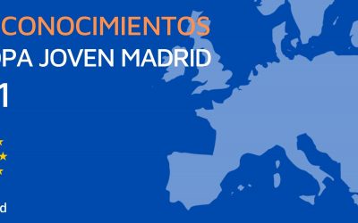 Entrega de los IV Reconocimientos a la movilidad europea de la juventud 2021