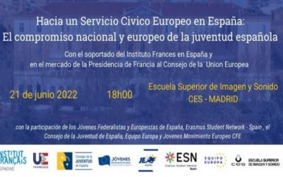 “El compromiso nacional y europeo de la juventud española”